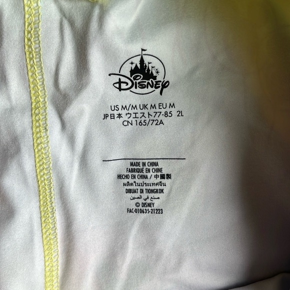 NWOT Disney Rainbow Mickey Mouse Balloon Bike Shorts Size M - Picture 7 of 9